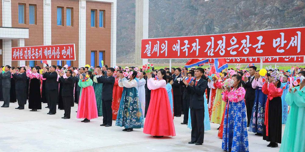 New Buildings Erected at Jisin Vegetable Farm in Huichon City, Jagang Province - Image 2