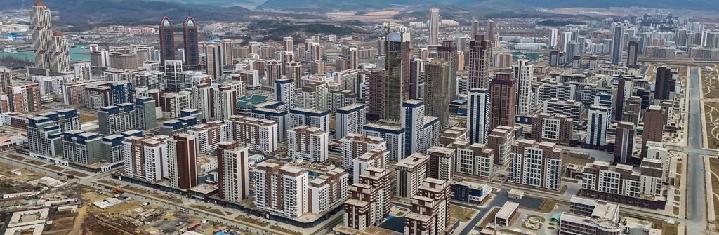 Respected Comrade Kim Jong Un Visits Construction Site of 10 000 Flats at Third Stage in Hwasong Area Nearing Completion - Image 12