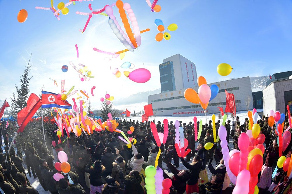 Inauguration Ceremony of Regional-industry Factories Held in Rangnim County of DPRK - Image 5