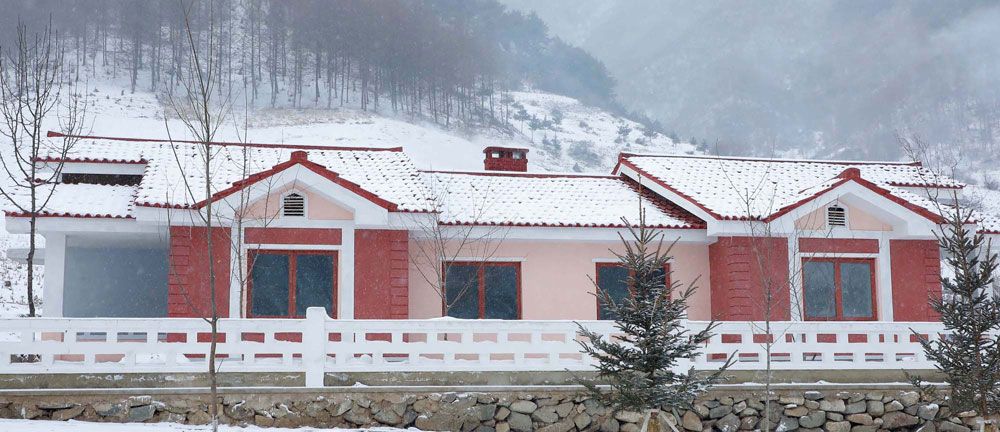 New Houses Built in Jagang Province of DPRK