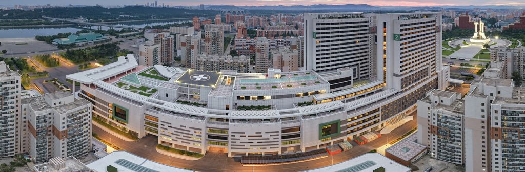 Respected Comrade Kim Jong Un Visits Pyongyang General Hospital Nearing Inauguration - Image 31