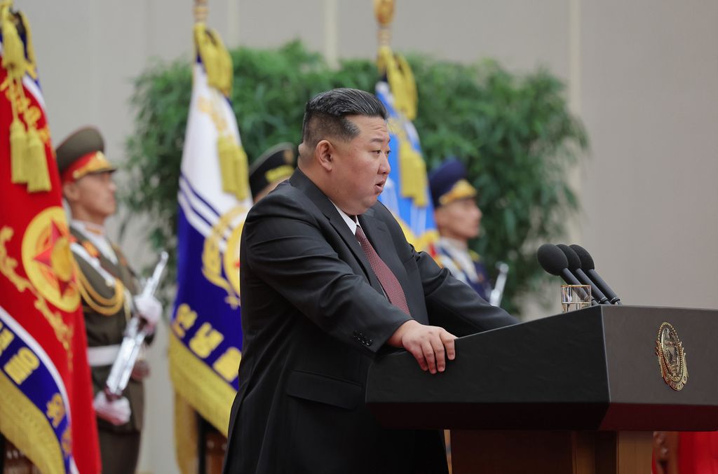 Respected Comrade Kim Jong Un Pays Congratulatory Visit to Ministry of National Defence on Day of KPA Founding - Image 14