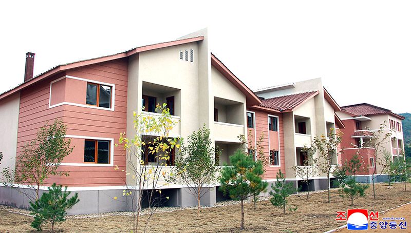 New houses built in rural area of North Hamgyong Province - Image 4
