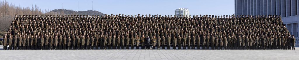 Respected Comrade Kim Jong Un Pays Congratulatory Visit to Ministry of National Defence on Day of KPA Founding - Image 21