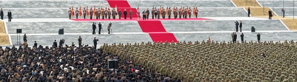 Speech of Respected Comrade Kim Jong Un at Ceremony of Welcoming Return of KPA Overseas Engineers Unit - Image 2