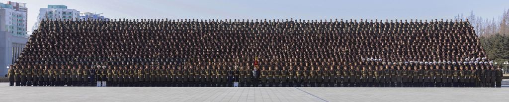 Respected Comrade Kim Jong Un Pays Congratulatory Visit to Ministry of National Defence on Day of KPA Founding - Image 20