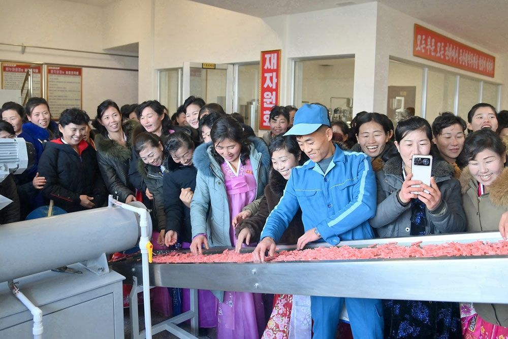 Regional-Industry Factories Inaugurated in Janggang County of DPRK - Image 19