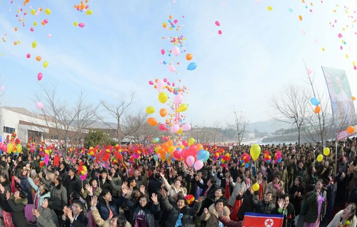 People of Jangphung County, Kaesong Municipality of DPRK Celebrate Inauguration of Regional-Industry Factories - Image 7