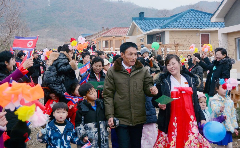 Agricultural Workers Move into New Houses in North Phyongan Province of DPRK - Image 14