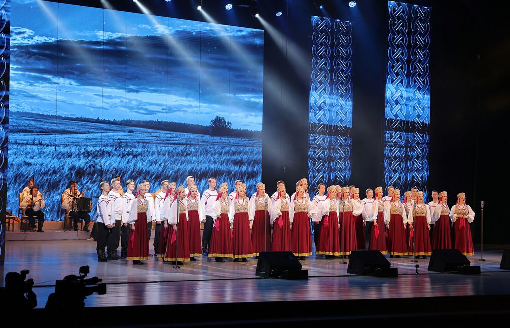 Respected Comrade Kim Jong Un Meets Russian Minister of Culture and Enjoys Art Performances - Image 13