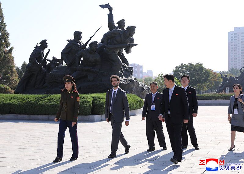 President of World Federation of Democratic Youth tours Pyongyang - Image 5
