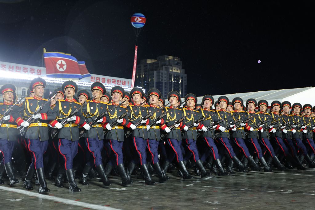 Miltary Parade Marks 80th Founding Anniversary of WPK - Image 21