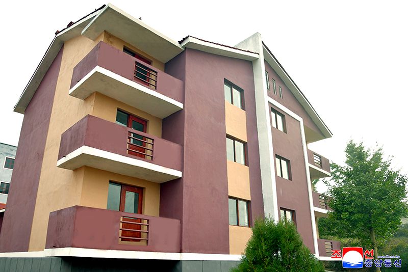 New houses built in Songhwa County of South Hwanghae Province - Image 3