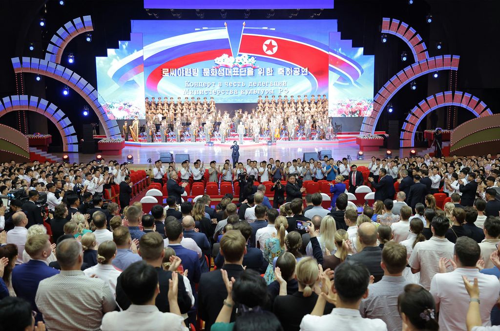 Respected Comrade Kim Jong Un Meets Russian Minister of Culture and Enjoys Art Performances - Image 17