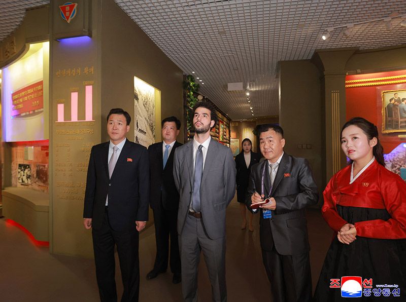 President of World Federation of Democratic Youth tours Pyongyang - Image 3