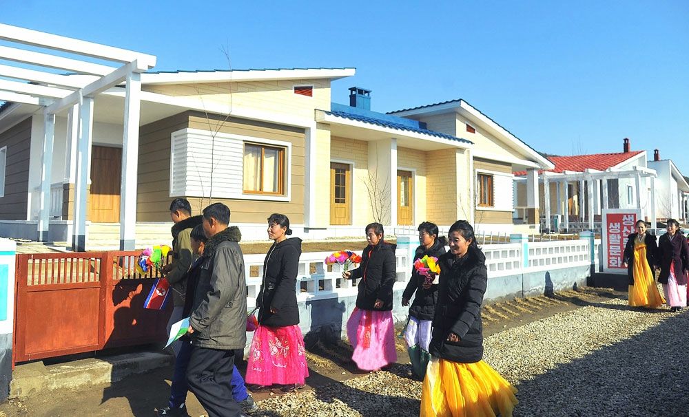 New Houses Built in Nampho Municipality and Jagang Province - Image 8