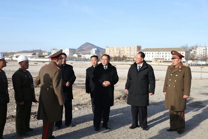 Groundbreaking Ceremony of Regional-Industry Factories and Hospital Held in Ryonggang County of DPRK - Image 4