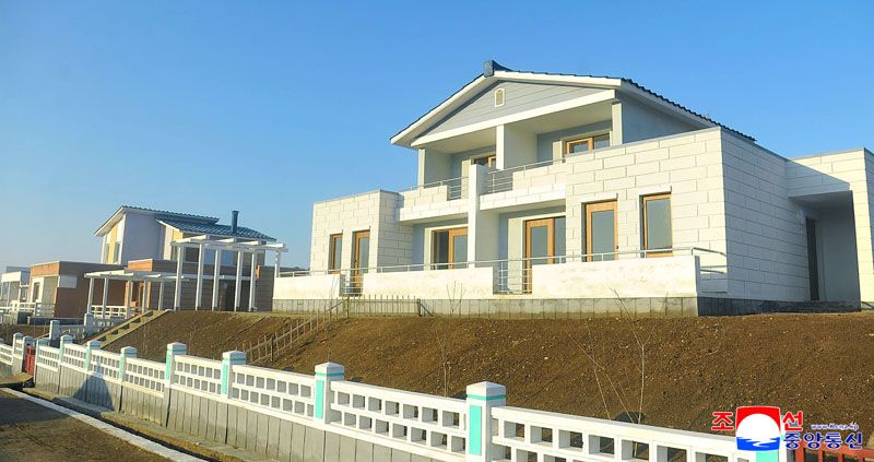 New houses built in Nampho Municipality and Jagang Province - Image 3