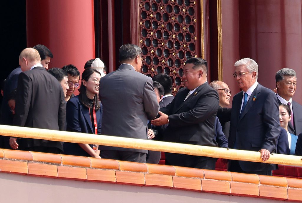 Respected Comrade Kim Jong Un Participates in Commemorations Marking 80th Anniversary of Victory in Chinese People’s War of Resistance against Japanese Aggression and World Anti-Fascist War - Image 29