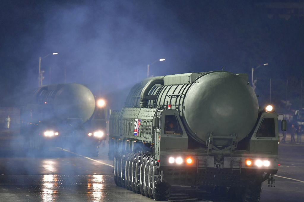 Miltary Parade Marks 80th Founding Anniversary of WPK - Image 70