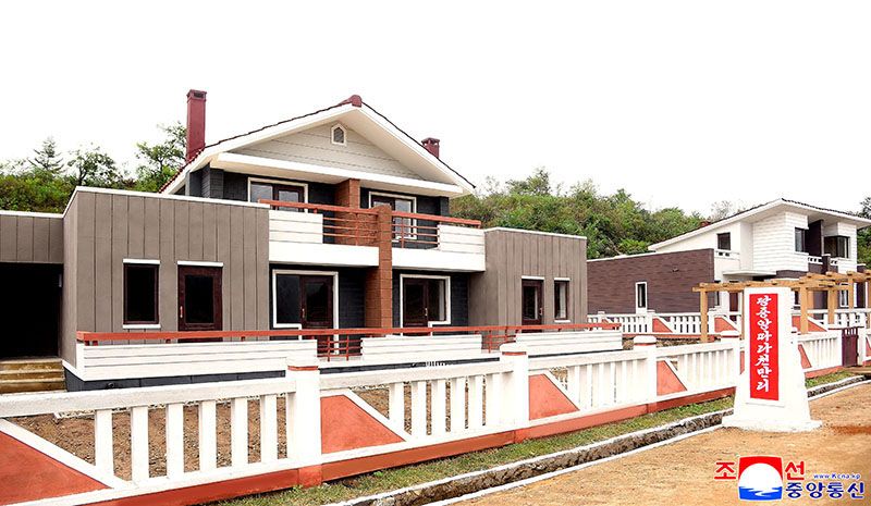 New houses built again in Kwaksan County this year after last year - Image 5