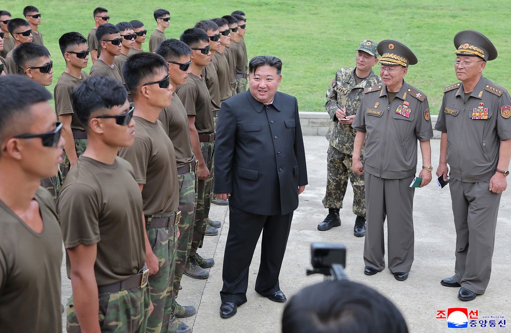 RespectedComrade Kim Jong Un visits special operations training base under General Staff of KPA and learns about training of soldiers - Image 8