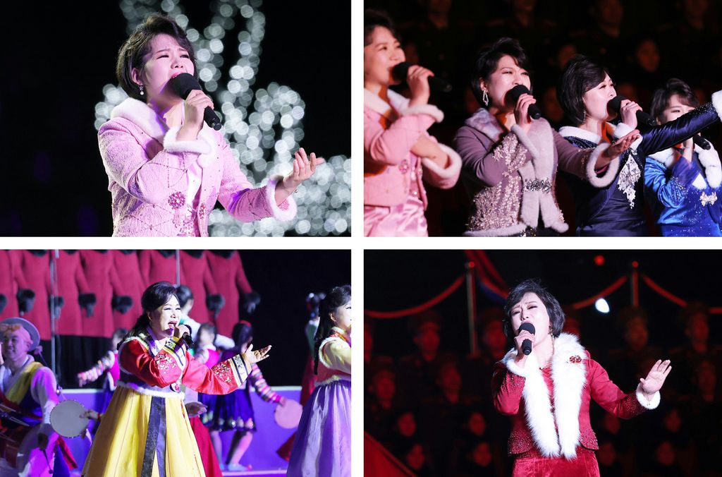 Art Performance Given for Seeing in New Year - Image 16