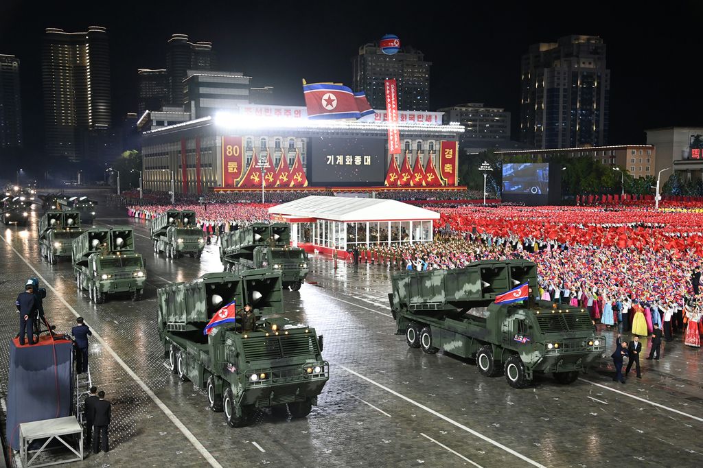 Miltary Parade Marks 80th Founding Anniversary of WPK - Image 73