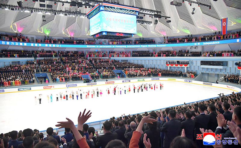 Pyongyang International Figure Skating Festival held - Image 16