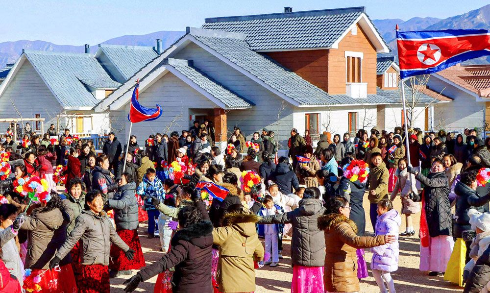 New Houses Built at Farms in South Hamgyong Province - Image 16