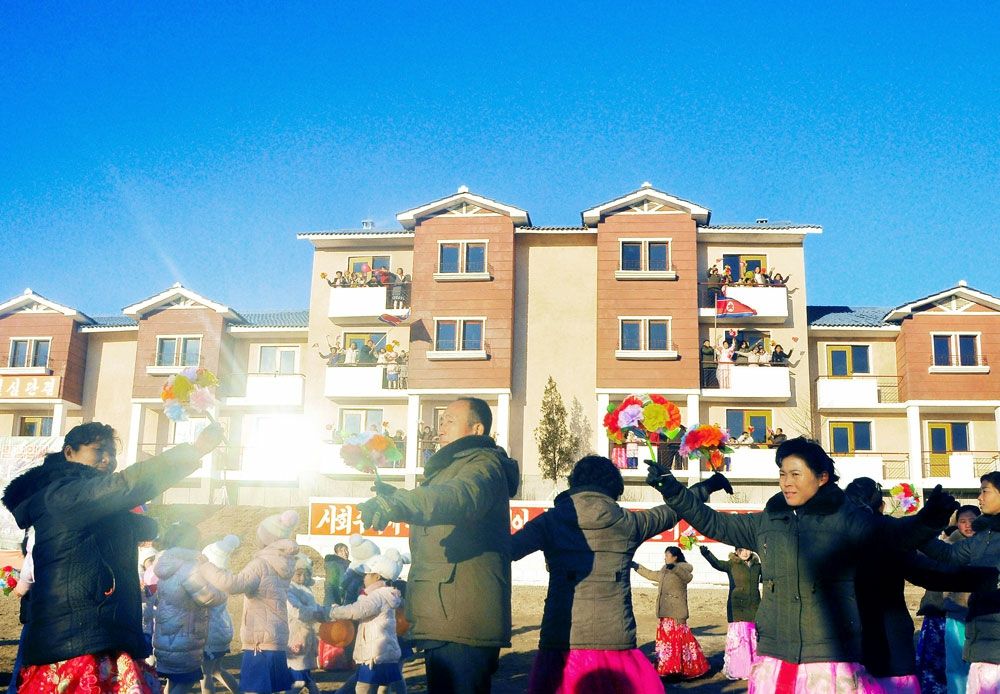 House-moving Ceremonies Held in South Hwanghae Province of DPRK - Image 7