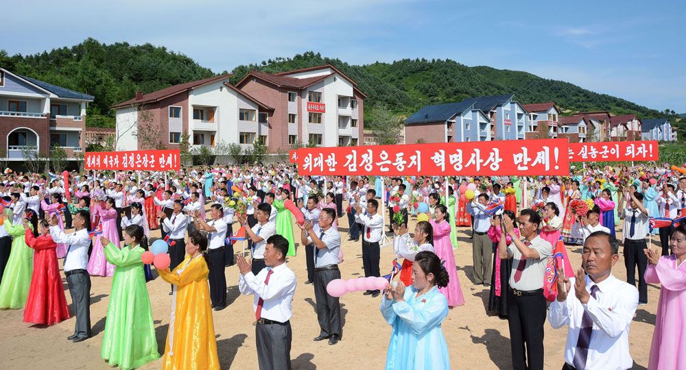 New Houses Built in Unsan County of North Phyongan Province - Image 2
