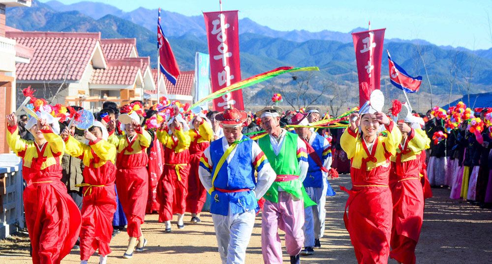 New Houses Built at Farms in South Hamgyong Province - Image 14