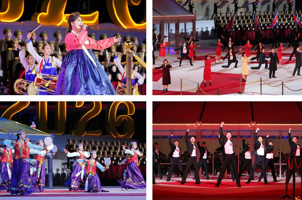New Year Celebration Performance Given in DPRK - Image 17
