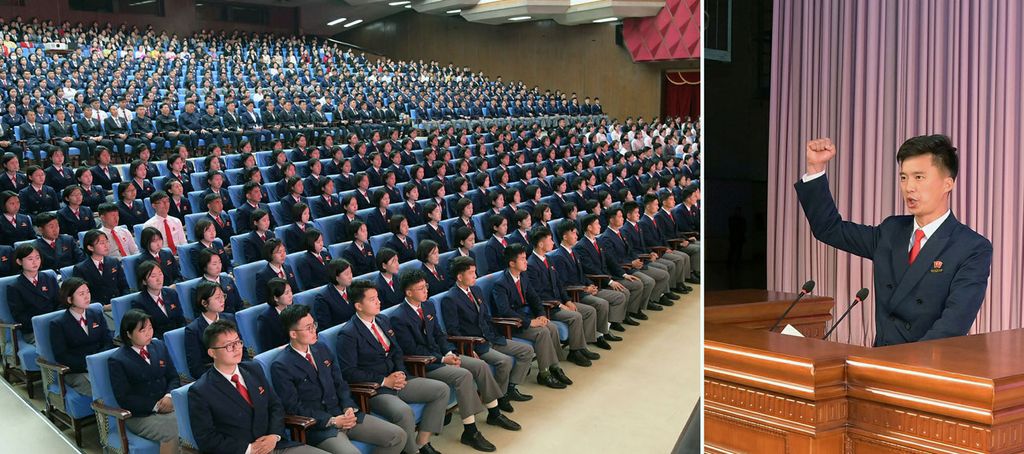 Meeting of Youth and Students Held in DPRK
