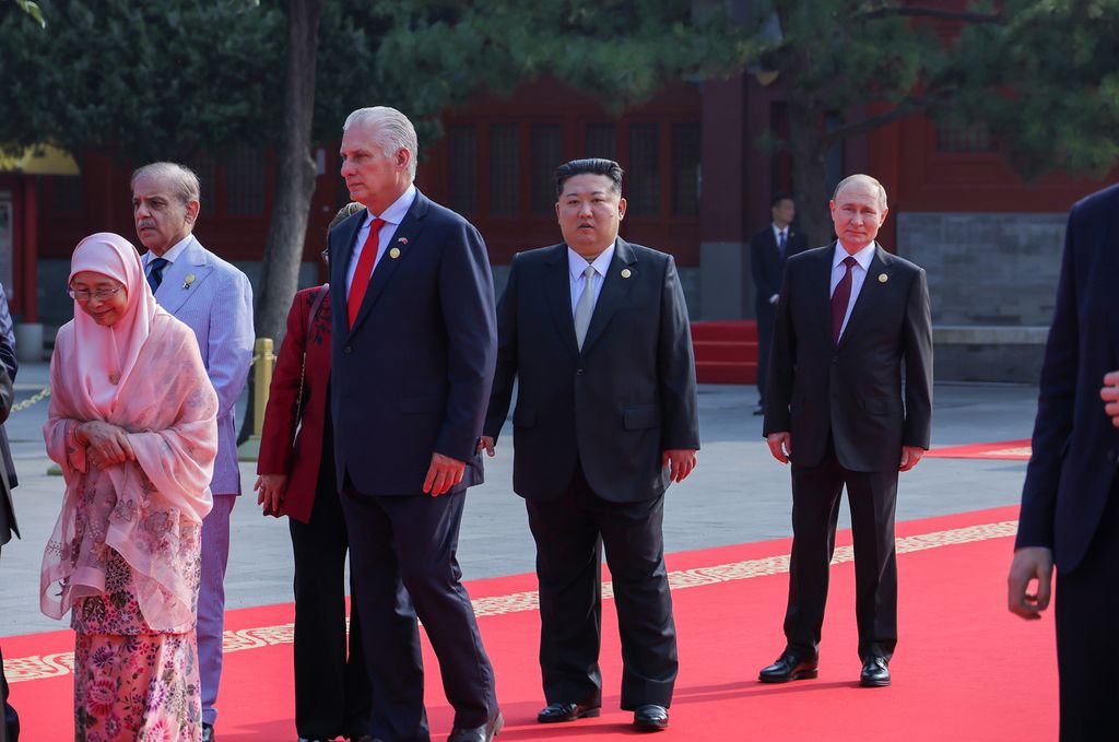 Respected Comrade Kim Jong Un Participates in Commemorations Marking 80th Anniversary of Victory in Chinese People’s War of Resistance against Japanese Aggression and World Anti-Fascist War