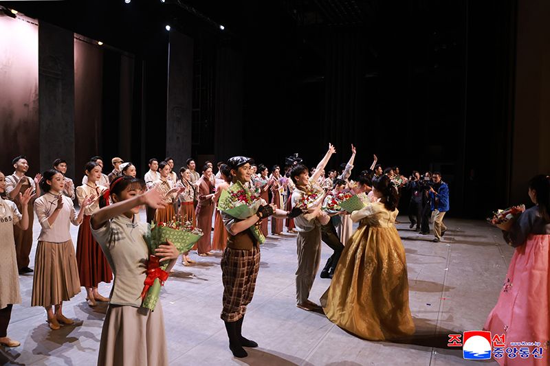 Performance of Chinese artistes given to celebrate 80th founding anniversary of WPK