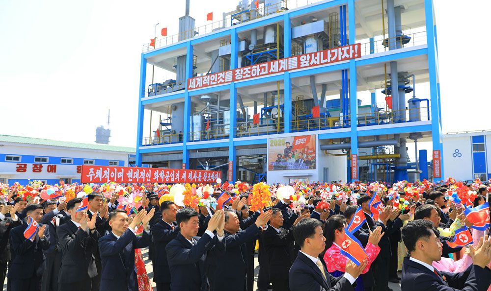 Melamine Resin Production Line Established at Hungnam Fertilizer Complex
