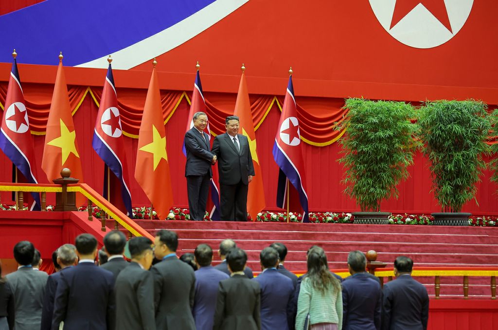 Ceremony Held to Welcome General Secretary of Central Committee of Communist Party of Vietnam - Image 2