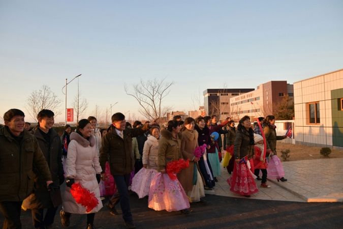 Inauguration Ceremony of Regional-industry Factories in Unpha County Held - Image 8