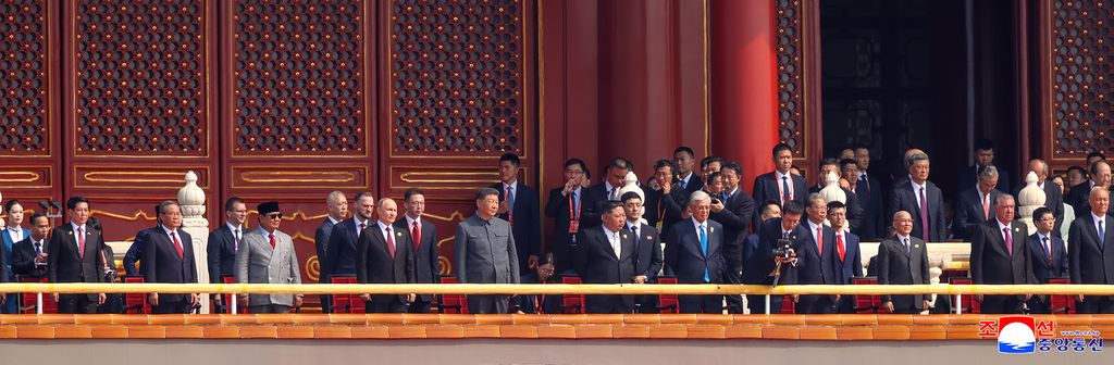 RespectedComrade Kim Jong Un participates in commemorations marking 80th anniversary of victory of Chinese People's War of Resistance against Japanese Aggression and World Anti-Fascist War - Image 16