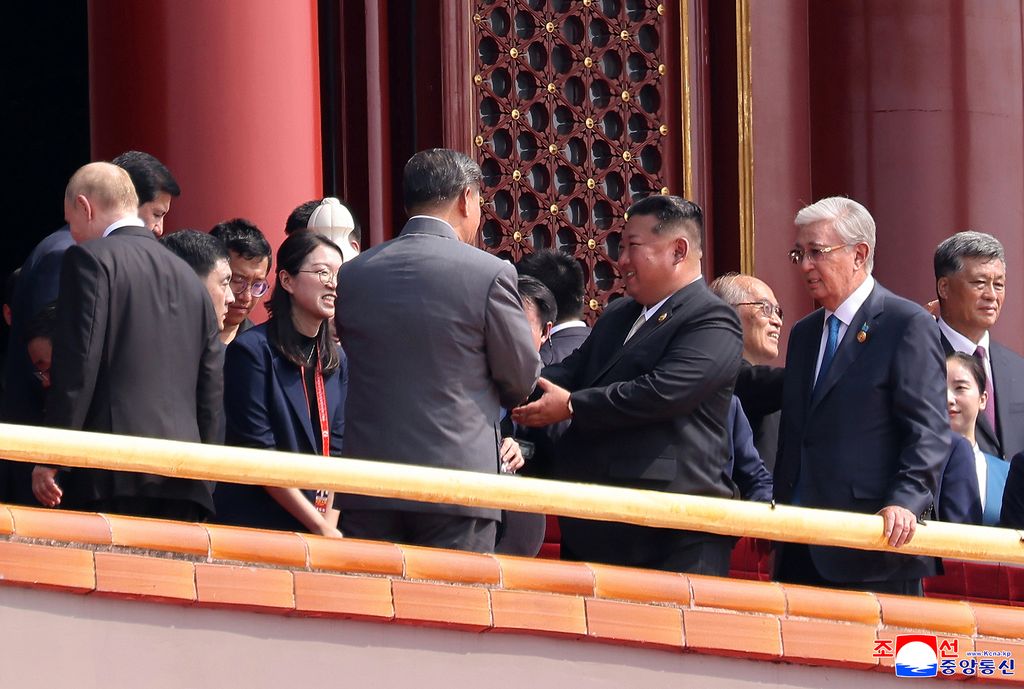 RespectedComrade Kim Jong Un participates in commemorations marking 80th anniversary of victory of Chinese People's War of Resistance against Japanese Aggression and World Anti-Fascist War - Image 19