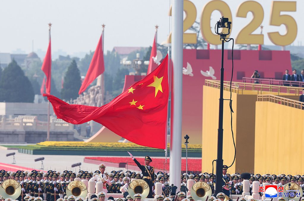 RespectedComrade Kim Jong Un participates in commemorations marking 80th anniversary of victory of Chinese People's War of Resistance against Japanese Aggression and World Anti-Fascist War - Image 15