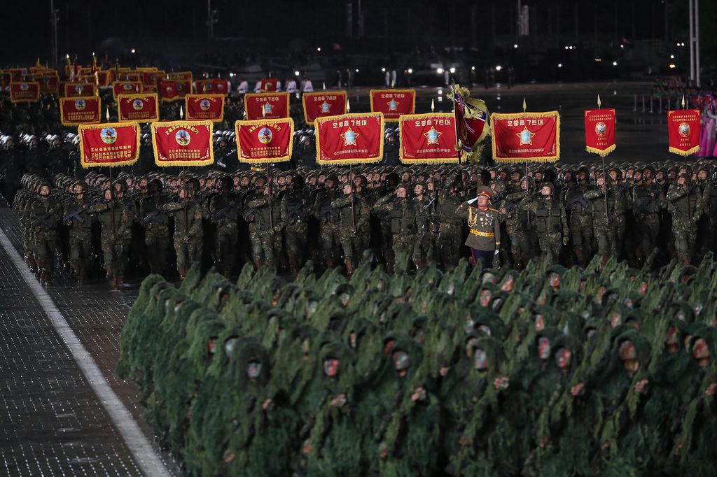 Miltary Parade Marks 80th Founding Anniversary of WPK - Image 27