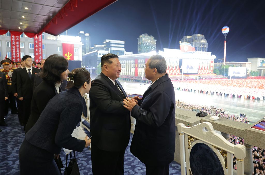 Miltary Parade Marks 80th Founding Anniversary of WPK - Image 77