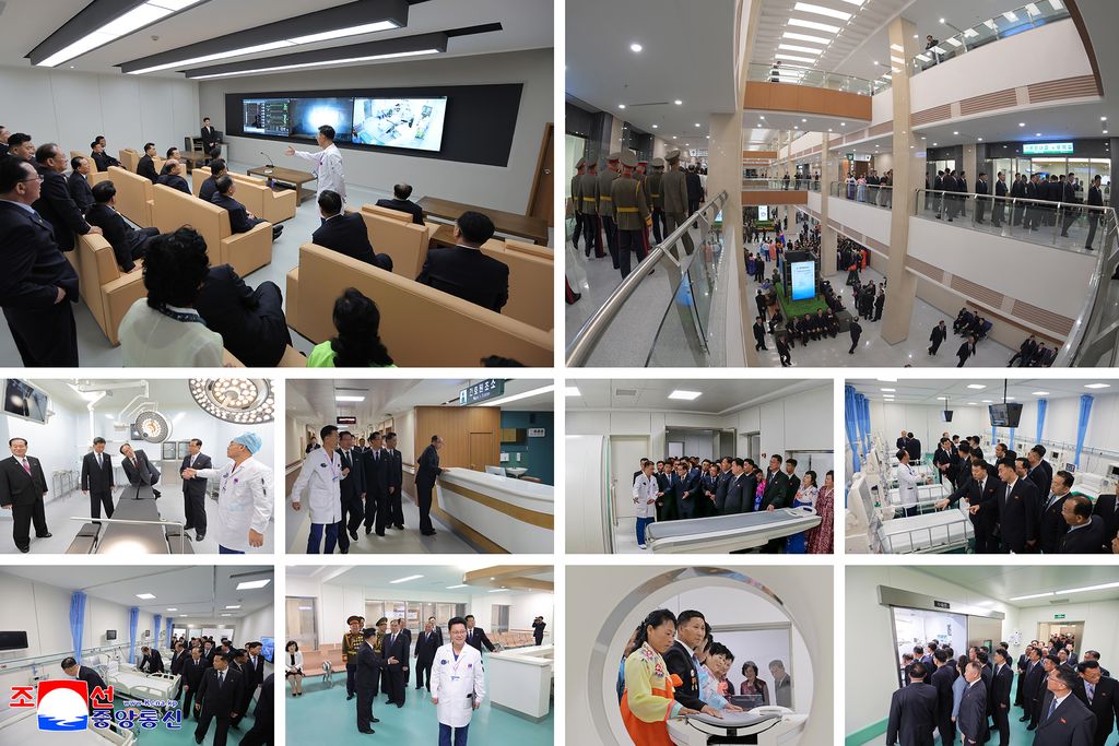 Monument to love for people built thanks to ardent desire of WPKInauguration ceremony of Pyongyang General Hospital held in splendour - Image 8