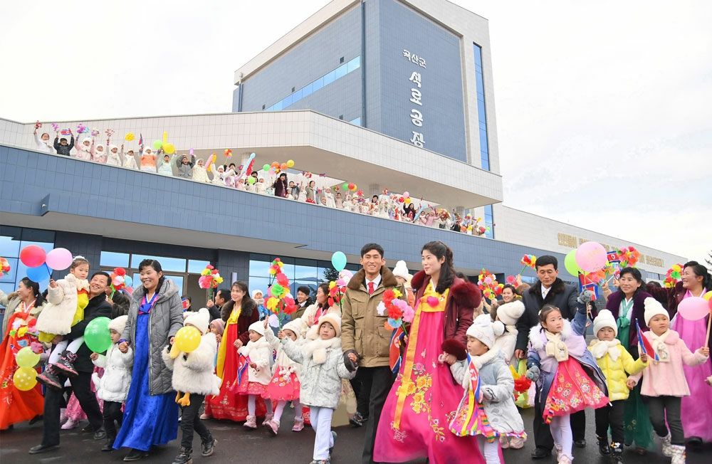 Regional-Industry Factories Inaugurated in Koksan County of DPRK - Image 18