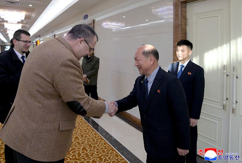 Delegation of Kim Chaek University of Technology leaves for Russia - Image 2