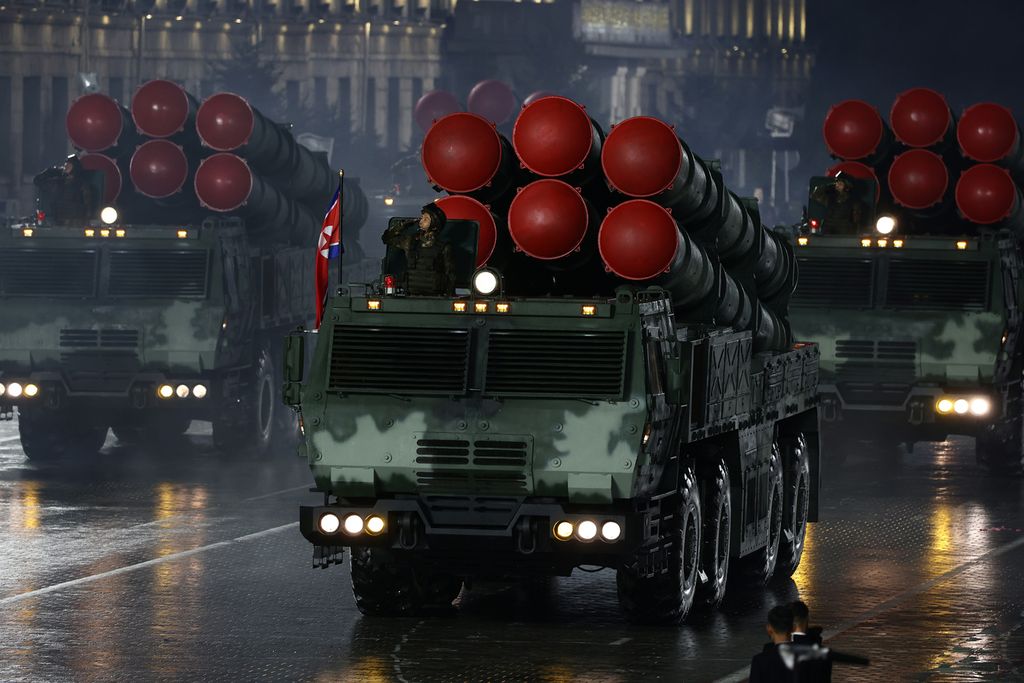 Miltary Parade Marks 80th Founding Anniversary of WPK - Image 50