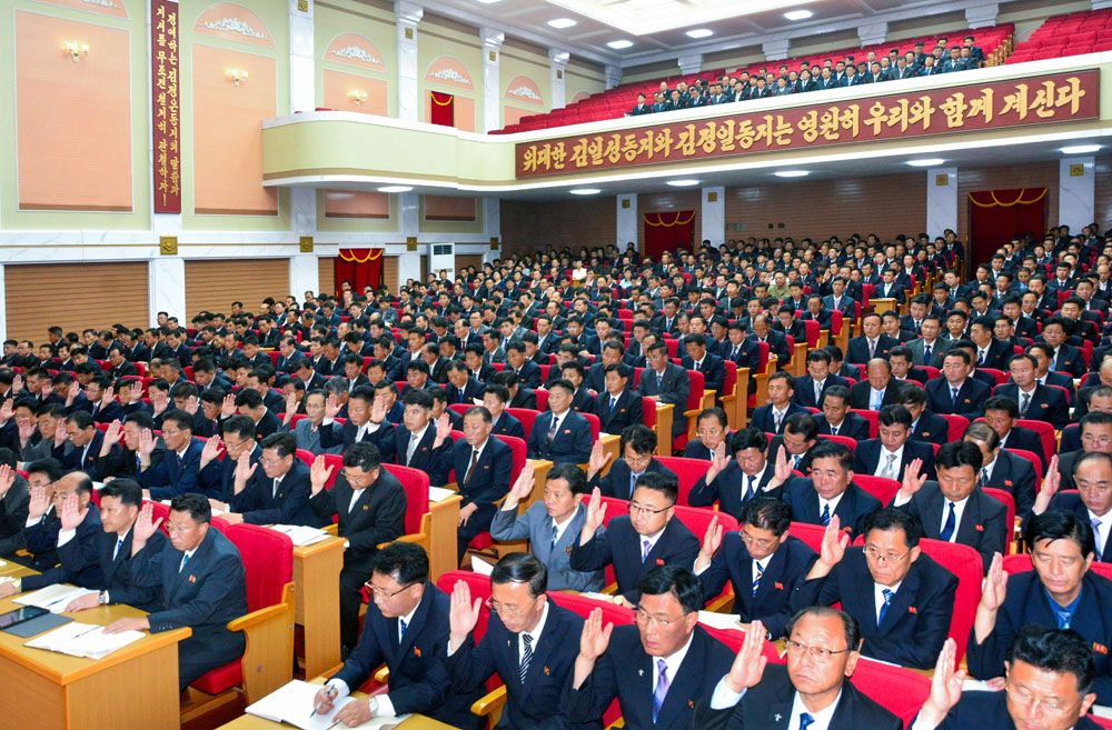 Enlarged Plenary Meetings of Pyongyang Municipal and Provincial Committees of WPK Held - Image 9